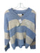 RD Style Size XS Blue & Aqua Polyester Blend Long Sleeve Striped Sweater Blue & Aqua / XS