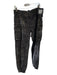 Normakamali Size 6 Charcoal Cotton Blend Elastic Waist Acid Wash Jogger Jeans Charcoal / 6