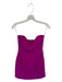 Zara Size XS Purple Strapless Mini Dress Purple / XS