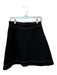 Sandro Size 3/L Black & Tan Polyamide Front Pockets Stitching Skirt Black & Tan / 3/L