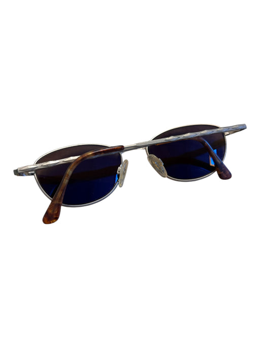 Maui Jim Gold & Brown Metal Oval Sunglasses Gold & Brown