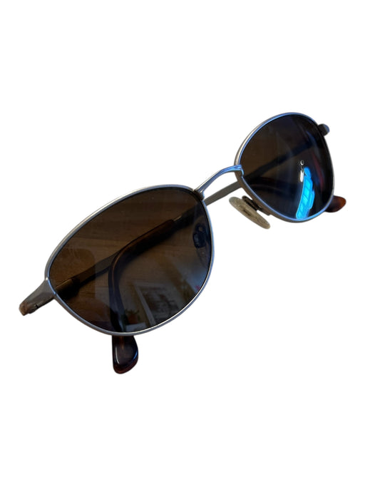 Maui Jim Gold & Brown Metal Oval Sunglasses Gold & Brown