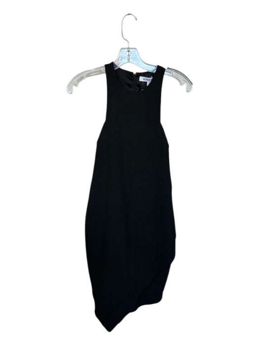 Elizabeth & James Size 4 Black Polyester Blend Sleeveless Midi Dress Black / 4