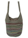 The Sak Gray & Orange Canvas Woven Crossbody Bag Gray & Orange / S