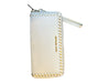 Michael Kors White & Gold Leather Stitching Zip Around GHW Wallets White & Gold