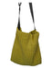 Parfois Chartreuse Polyester Pleated Adjustable Strap Bag Chartreuse / S