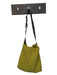 Parfois Chartreuse Polyester Pleated Adjustable Strap Bag Chartreuse / S