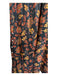 Sam Edelman Size 12 Orange & Yellow Polyester Sleeveless Leaves Back Tie Dress Orange & Yellow / 12