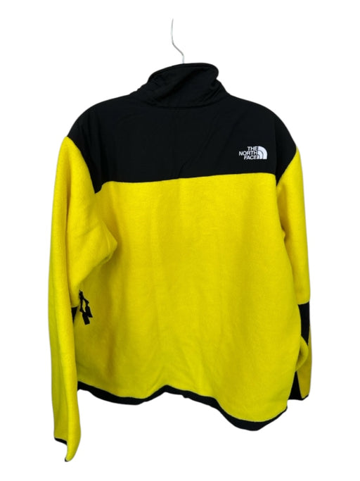 The North Face NWT Size M Yellow & Black Polyester Color Block Athletic Jacket M