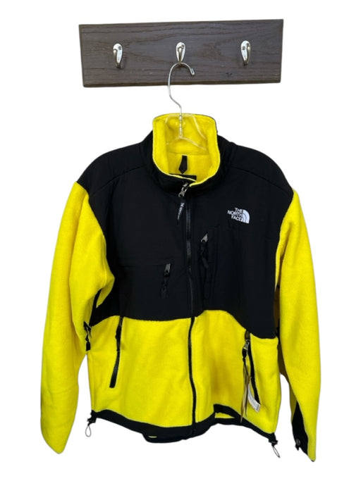 The North Face NWT Size M Yellow & Black Polyester Color Block Athletic Jacket M