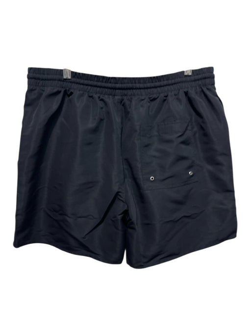 Sandro Size XXL NWT Black Polyester Blend Drawstring Elastic Waist Swim Trunks XXL