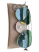 Ray Ban Green & Gold Metal Aviator Sunglasses Green & Gold