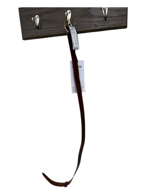 Rita Row Brown & Gold Leather GHW Belts Brown & Gold / S