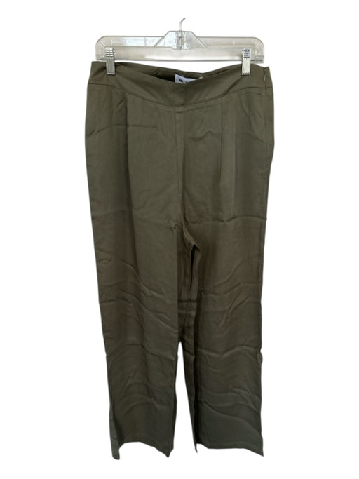 Rita Row Size 40 Olive Green Tencel Side Zip High Waist Wide Leg Pants Olive Green / 40