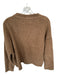 Rita Row Size S Tan Teddy Long Sleeve Sweater Tan / S