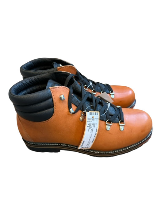 Montelliana Shoe Size 11 NWT Tobacco Leather Lace Up Hiking Men's Boots Tobacco / 11
