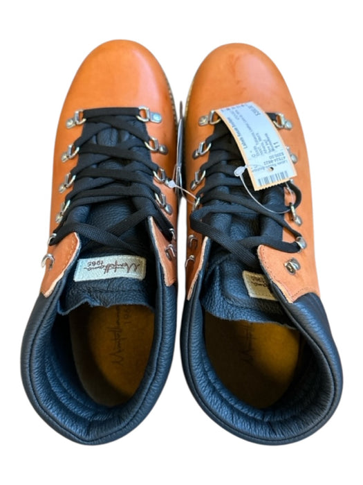 Montelliana Shoe Size 11 NWT Tobacco Leather Lace Up Hiking Men's Boots Tobacco / 11