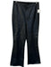Free People Size 8 Black Vegan Leather High Waist Flare Pants Black / 8