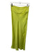Free People Size 4 Lime Green Polyester Side Zip Maxi Skirt Lime Green / 4