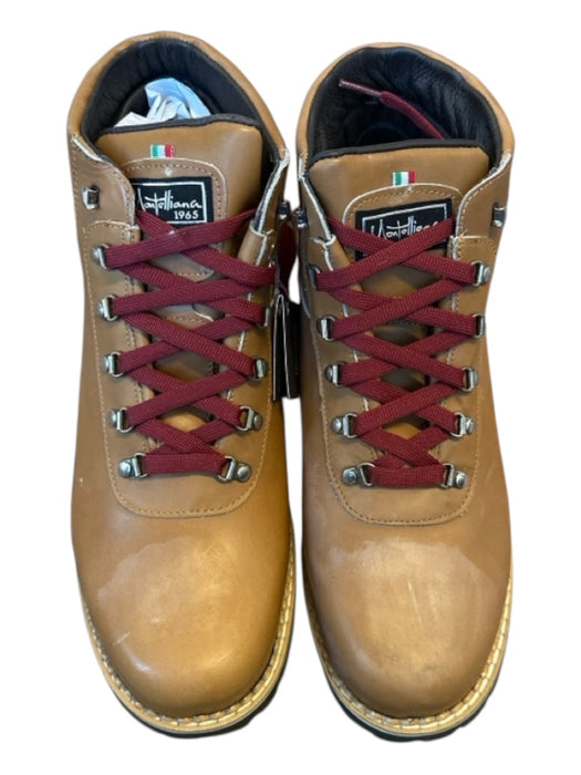 Montelliana Shoe Size 11 NWT Brown Leather Lace Up Hiking Men's Boots Brown / 11