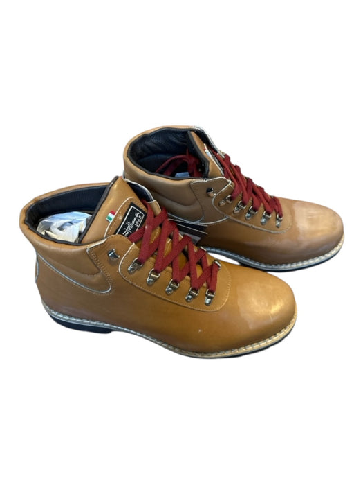 Montelliana Shoe Size 11 NWT Brown Leather Lace Up Hiking Men's Boots Brown / 11