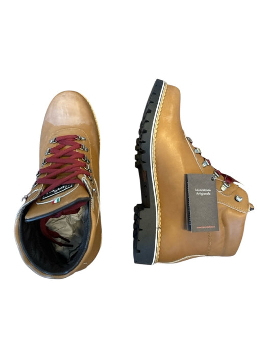 Montelliana Shoe Size 11 NWT Brown Leather Lace Up Hiking Men's Boots Brown / 11