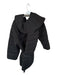 Spanx Size 3X Black Modal Blend Hood Quilted Snap Buttons Full Length Coat Black / 3X