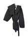Spanx Size 3X Black Modal Blend Hood Quilted Snap Buttons Full Length Coat Black / 3X