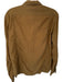 Burberry Brit Size M Tan & Brown Cotton Solid Cargo Pocket Button Down Shirt Tan & Brown / M