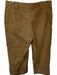 Zara Size L Brown Cotton High Waist Wide Leg Cuffed Pants Brown / L