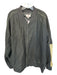 True Religion Size 2XL Black & Tan Wool Blend Striped Bomber Men's Jacket Black & Tan / 2XL