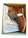 Montelliana Shoe Size 11 NWT Tobacco Leather Wingtip Fur Lined Lace Up Boots Tobacco / 11