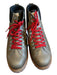 Montelliana Shoe Size 13 NWT Gray & Red Leather Lace Up Hiking Men's Boots Gray & Red / 13