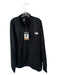 The North Face NWT Size XXL Black & White Polyester Blend Solid Full Zip Jacket Black & White / XXL