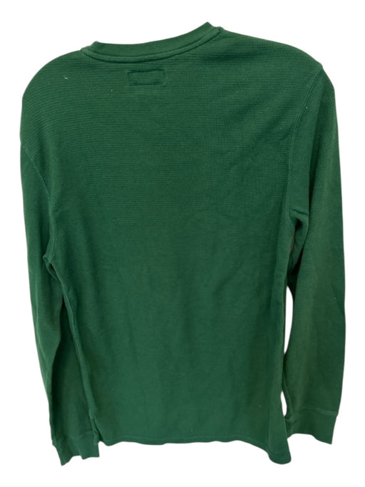 Polo Ralph Lauren Size M Forest Green Cotton Waffle Men's T-Shirt Forest Green / M