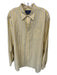 Ralph Lauren Size XL Yellow & Navy Cotton Striped Button Down Men's Shirt Yellow & Navy / XL