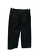 Maeve Size 26 Black Rayon Blend High Waist Wide Leg Cropped Pants Black / 26