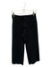 Maeve Size 26 Black Rayon Blend High Waist Wide Leg Cropped Pants Black / 26