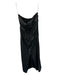 Rachel Comey Size 0 Black Vegan Leather Strapless Drawstring Slit Midi Dress Black / 0