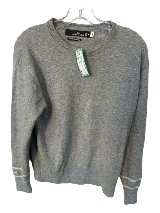 Ralph Lauren Size M Gray Cashmere Knit Men's Sweater Gray / M