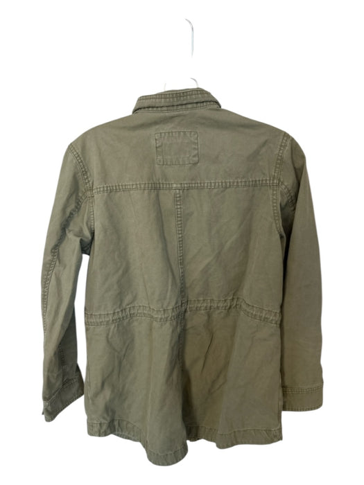 Marine Layer Size S Olive Green Cotton Full Zip Cargo Jacket Olive Green / S