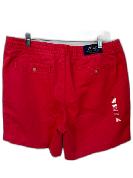Polo Ralph Lauren NWT Size XL Red Cotton Elastic Men's Shorts Red / XL