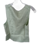 Blanca Size S/M Sage green Linen Sleeveless Front Tie Top Sage green / S/M