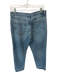 Frame Size 28 Med Light Wash Cotton Blend Button Fly Straight Leg Jeans Med Light Wash / 28