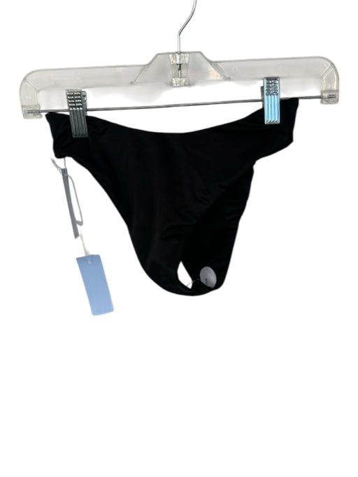 Aexae Size S Black Recycled Polyester Cheeky Triangle Bikini Swimsuit Black / S