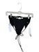 Aexae Size S Black Recycled Polyester Cheeky Triangle Bikini Swimsuit Black / S