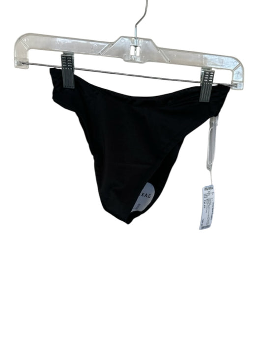 Aexae Size S Black Recycled Polyester Cheeky Triangle Bikini Swimsuit Black / S