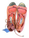 Jimmy Choo Shoe Size 38 Coral Pink Suede Lace Up Sandals Coral Pink / 38