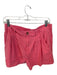 A.L.C. Size 10 Coral Pink Cotton High Waist Front Pleat Front Pockets Shorts Coral Pink / 10