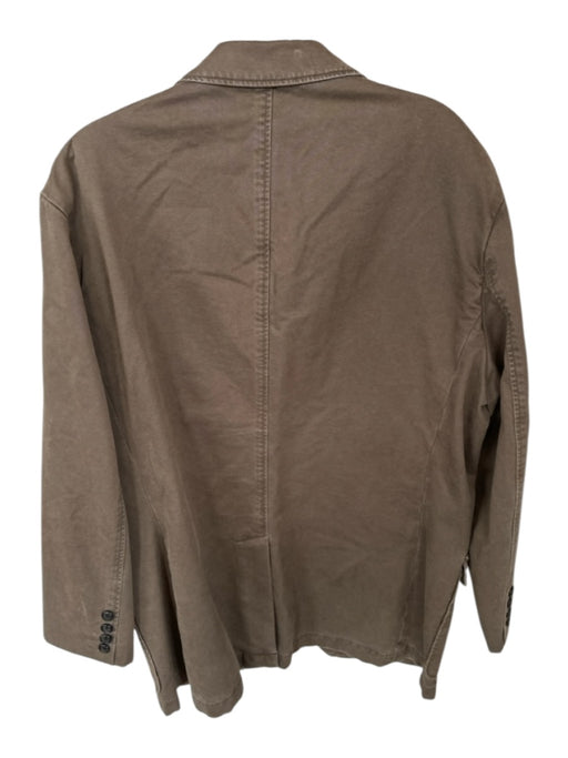 J Crew Size L Brown Cotton 3 button Blazer Men's Jacket Brown / L